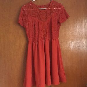 H&M Burnt Orange Dress